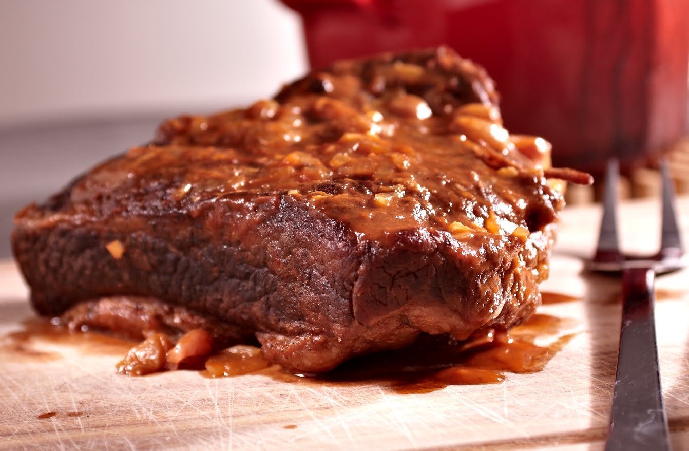 Sweet Brisket - Traditional Rosh Hashanah Foods